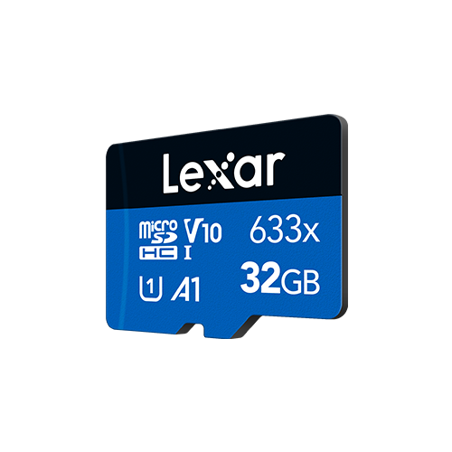 Tarjetas micro SD Lexar 633X